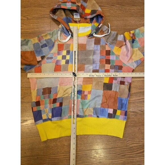 Mcnairy & Co Hoodie Mens Sz XL Multicolor Checkered Crewneck Sweater NWT - Picture 4 of 8